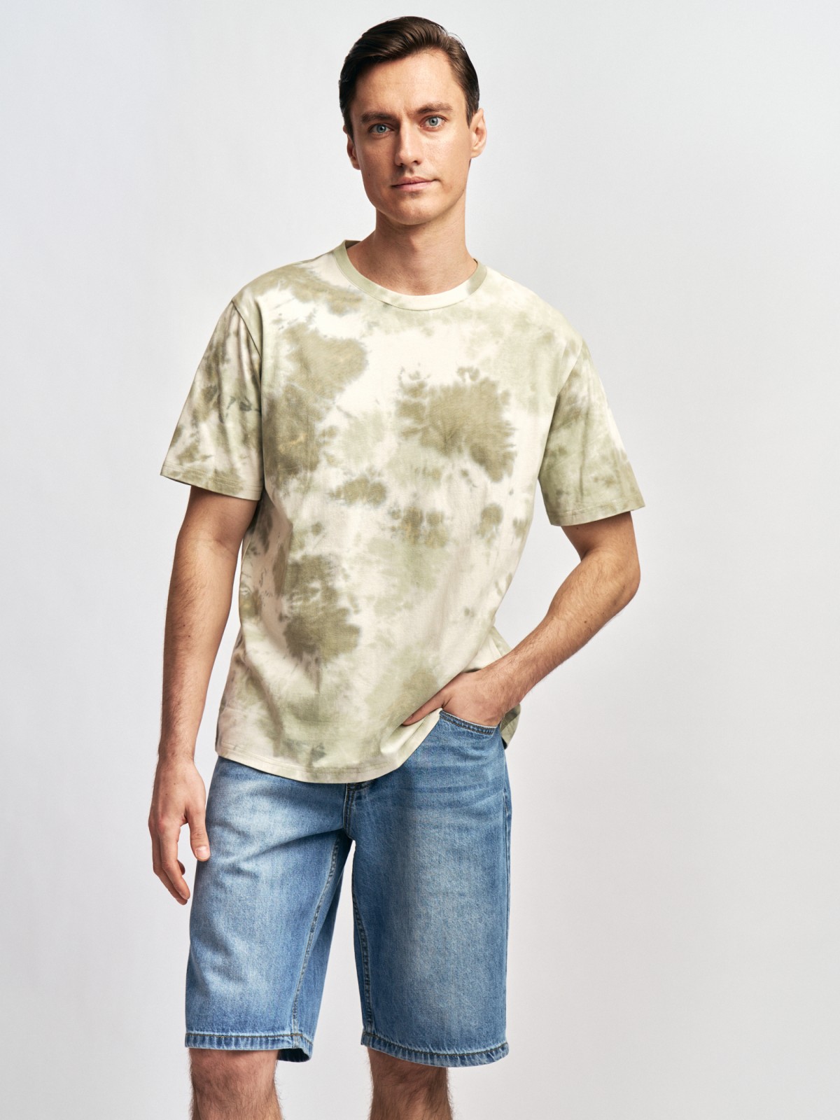 Джинсовые шорты прямые