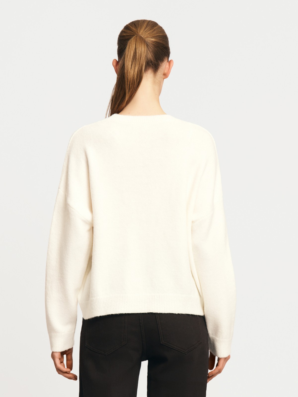 Вязаный джемпер с рисунком