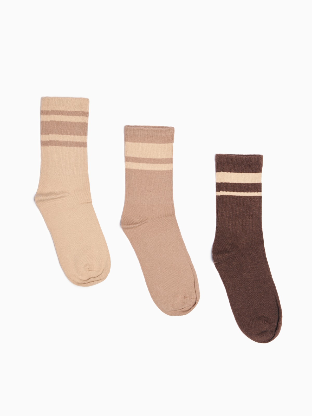 Набор высоких носков (3 пары в комплекте)