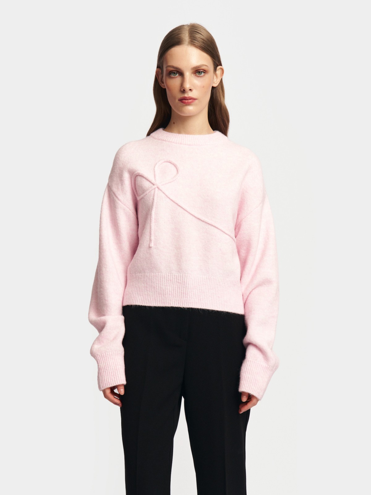 Вязаный джемпер с узором