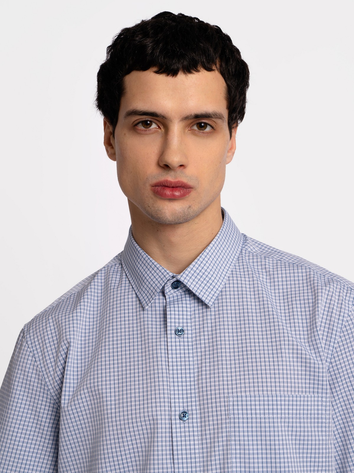 Рубашка с  короткими рукавами