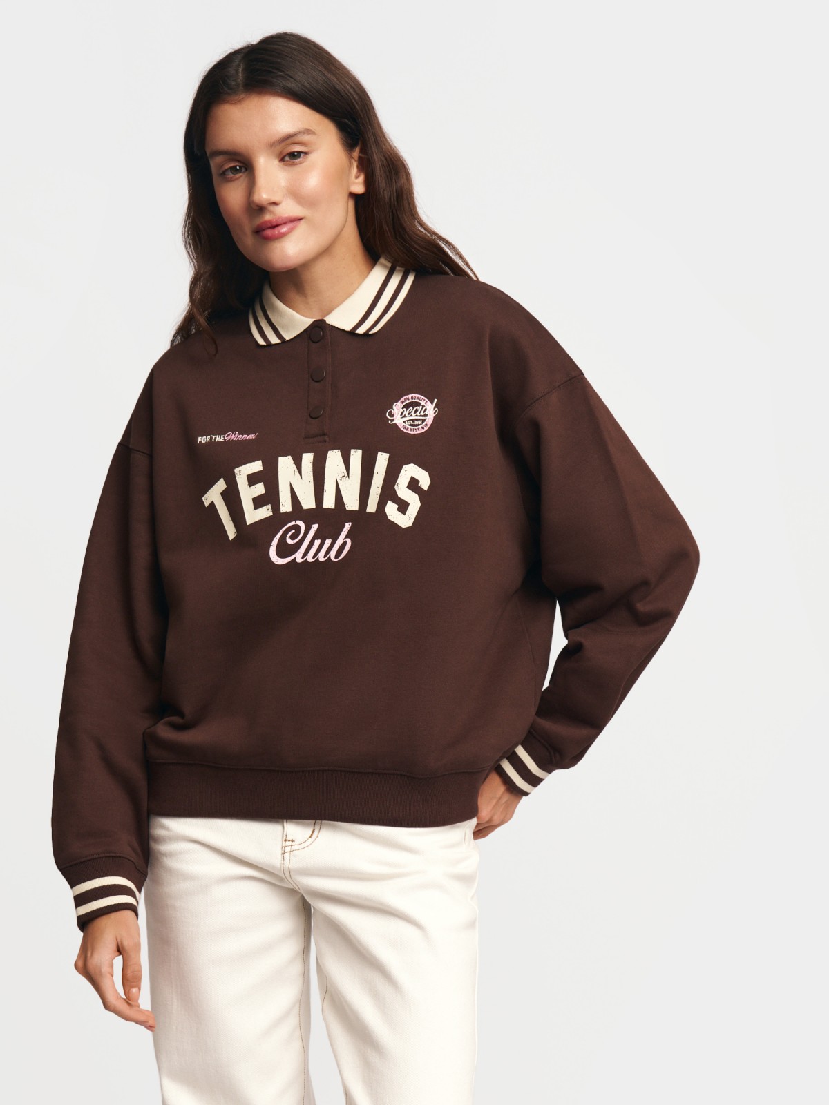 Свитшот поло из хлопка 3599₽