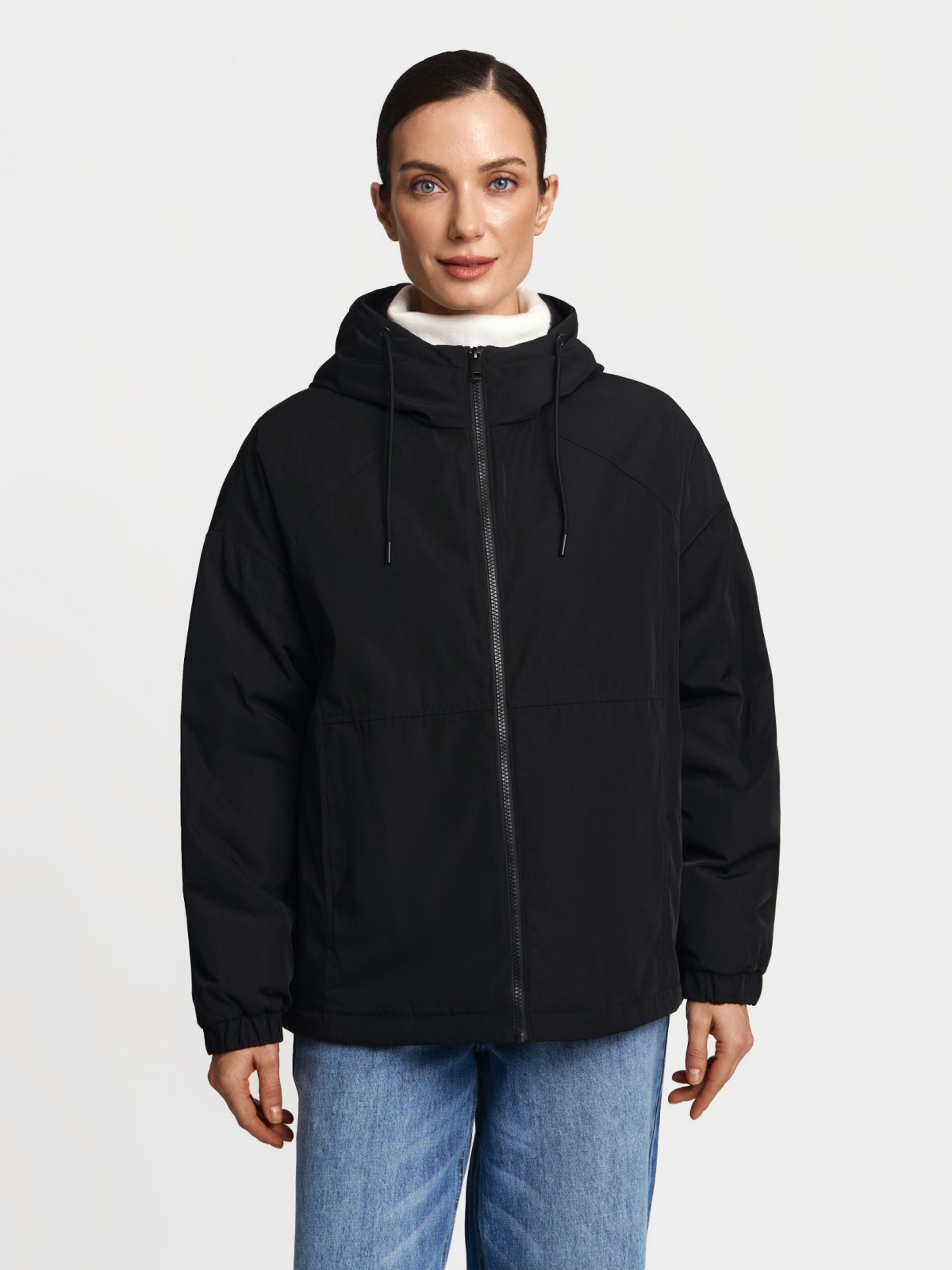 Куртка-парка на синтепоне с капюшоном