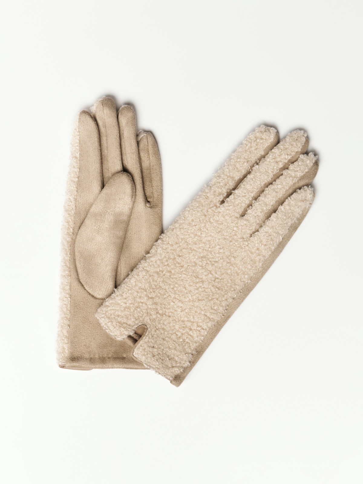 Утеплённые перчатки из экомеха