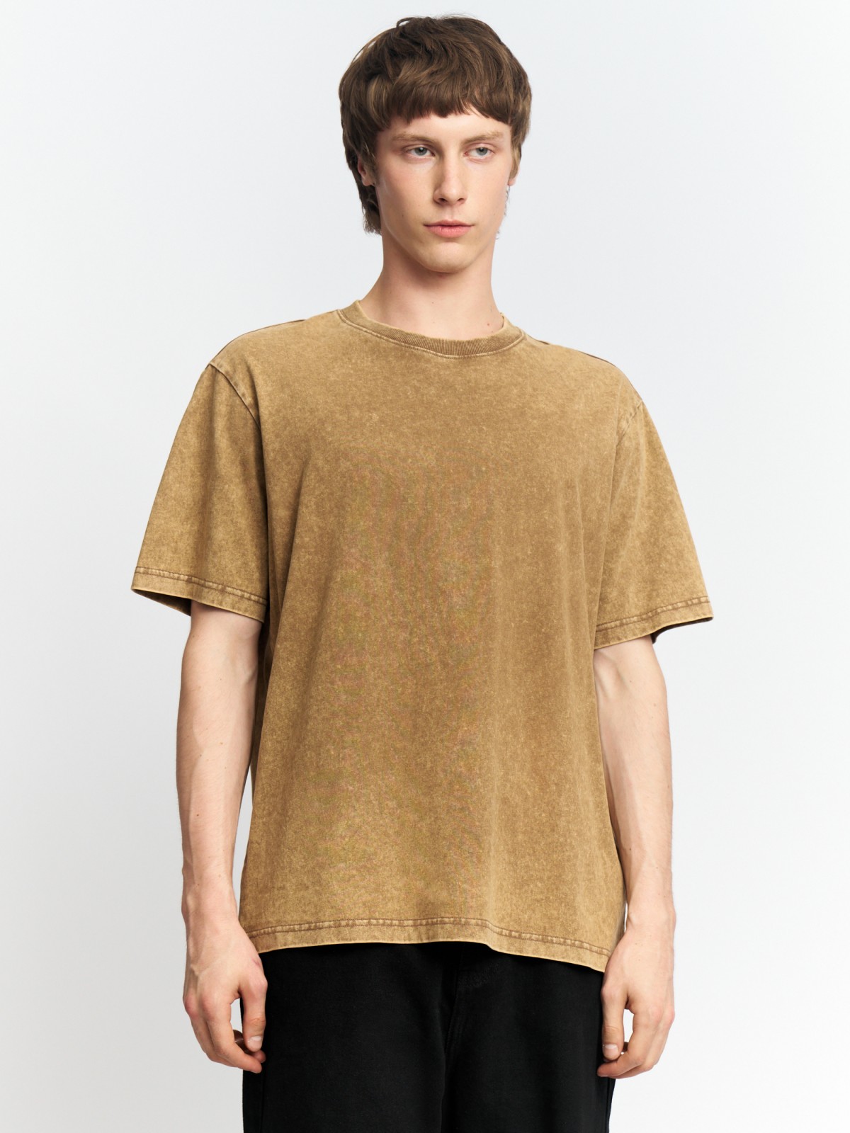 Футболка из хлопка с коротким рукавом