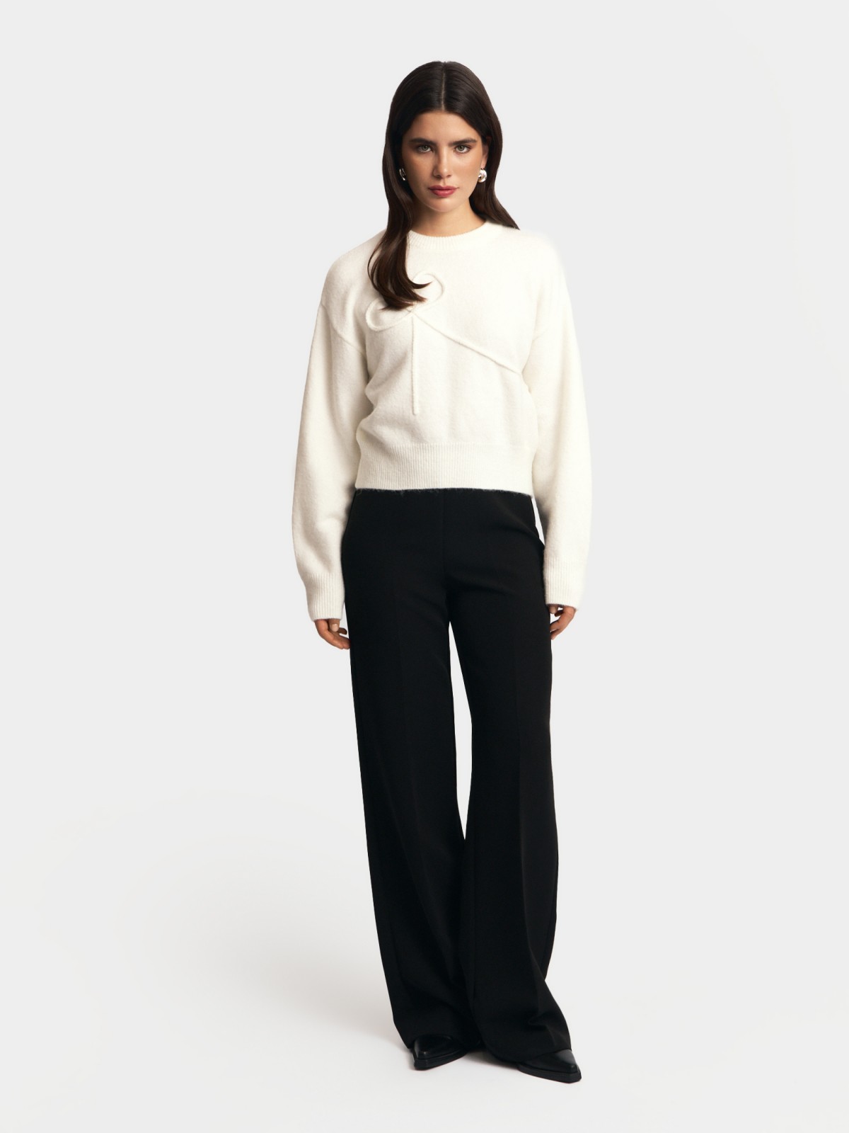 Вязаный джемпер с узором