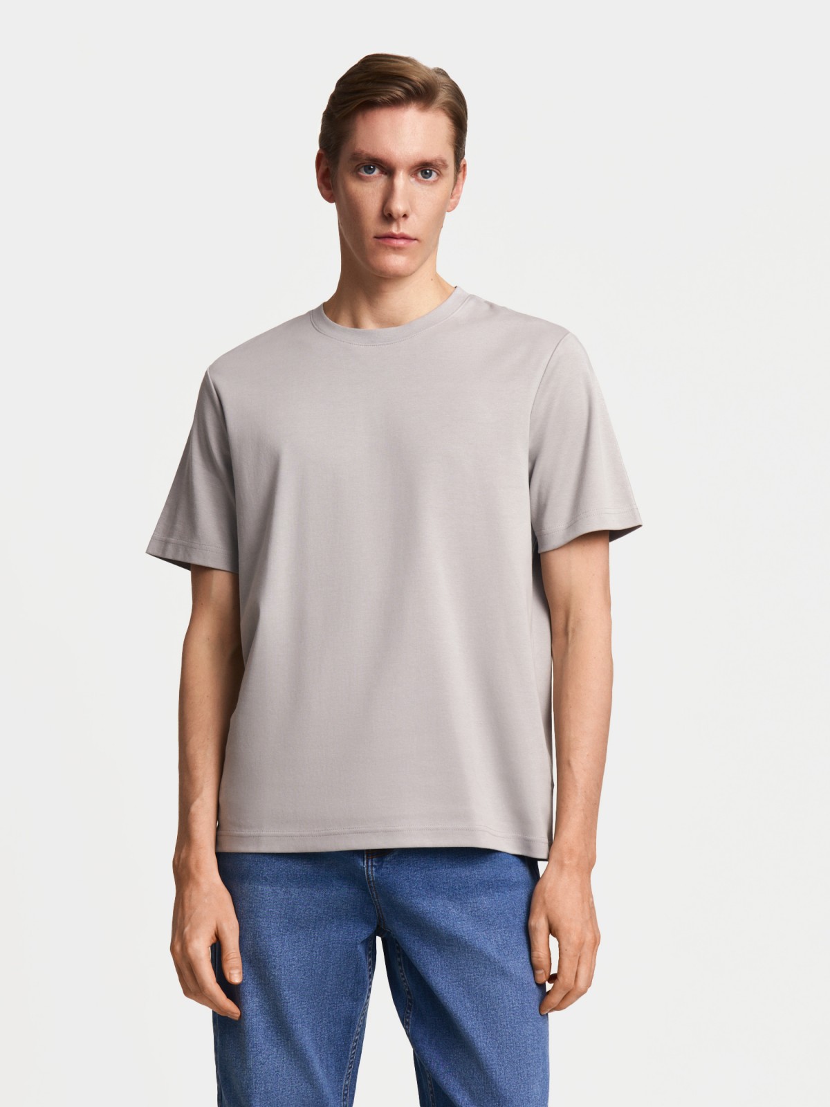 Футболка из хлопка с коротким рукавом