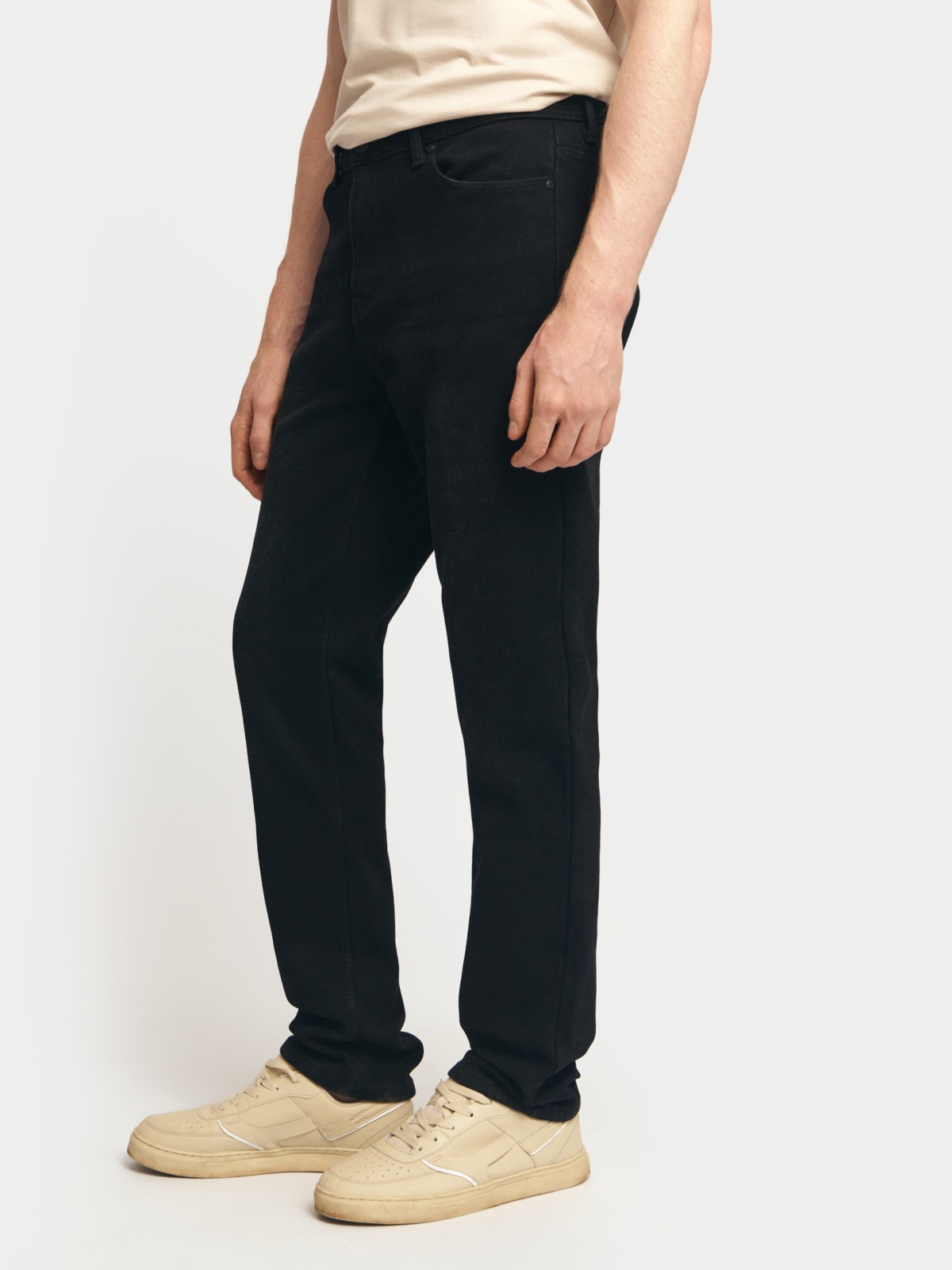 Утеплённые джинсы Slim с флисом