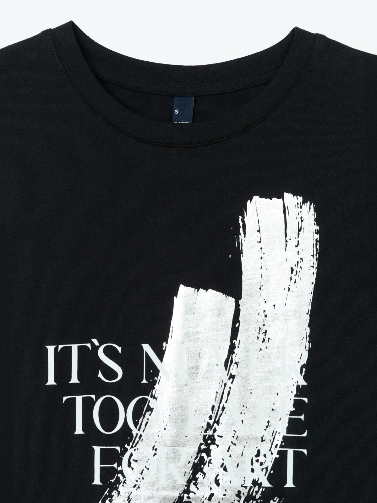 Футболка из хлопка с надписью