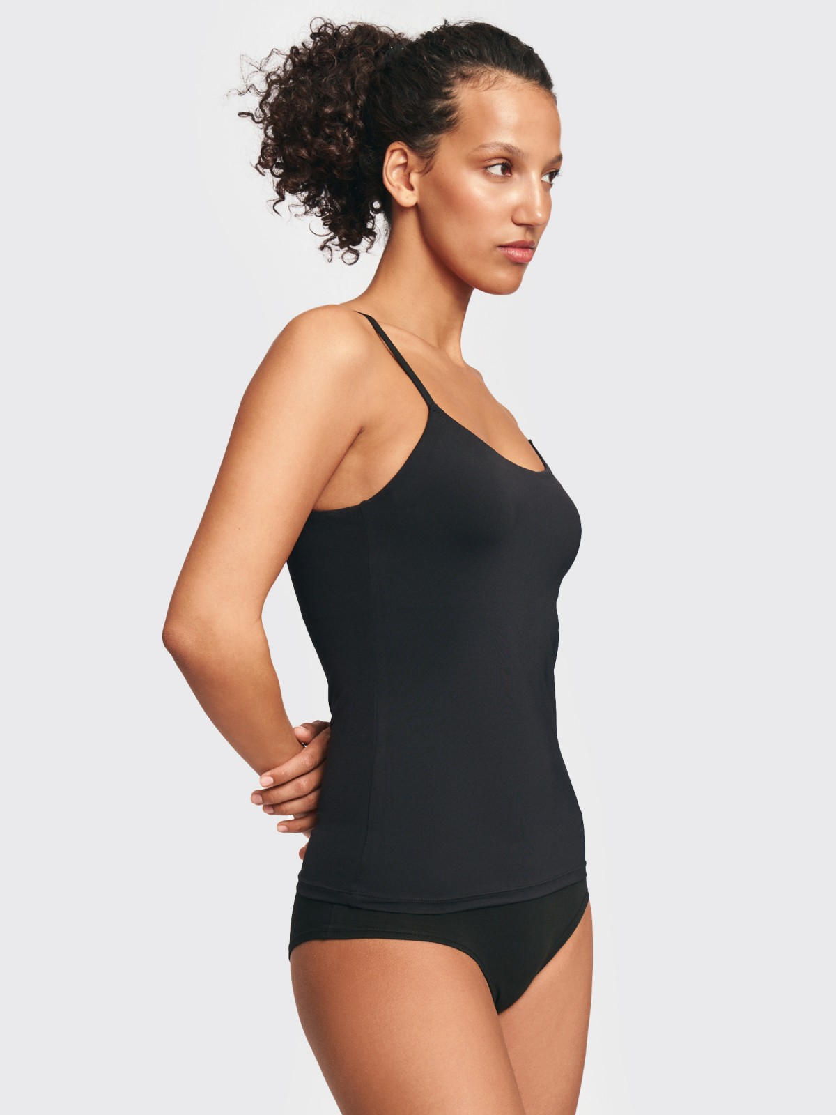 Бельевая майка-топ с чашками