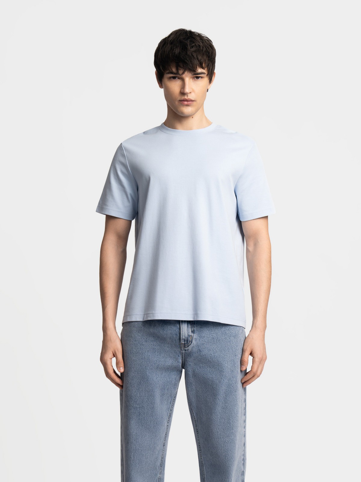 Футболка из хлопка с коротким рукавом