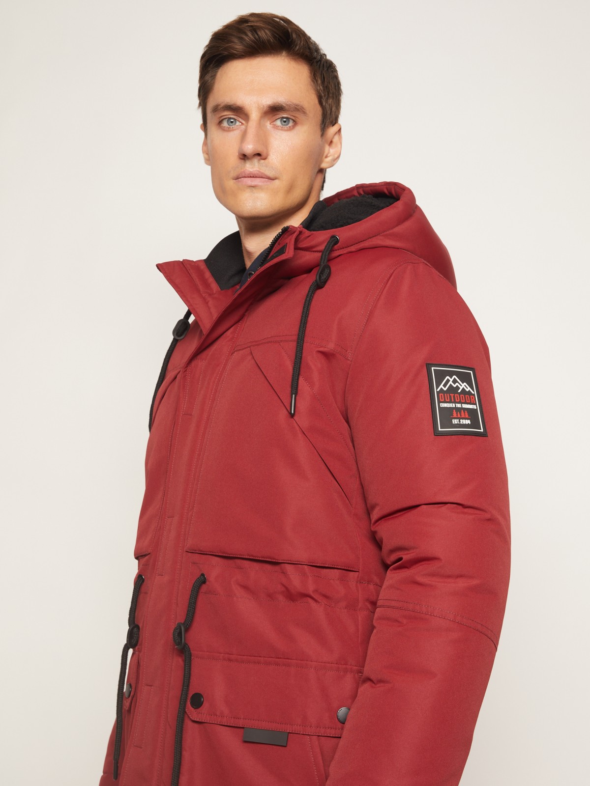 Утеплённая куртка-парка