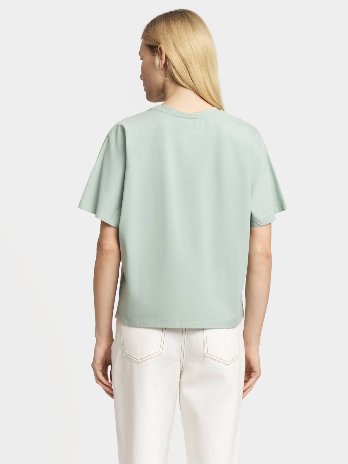 Футболка с коротким рукавом и принтом