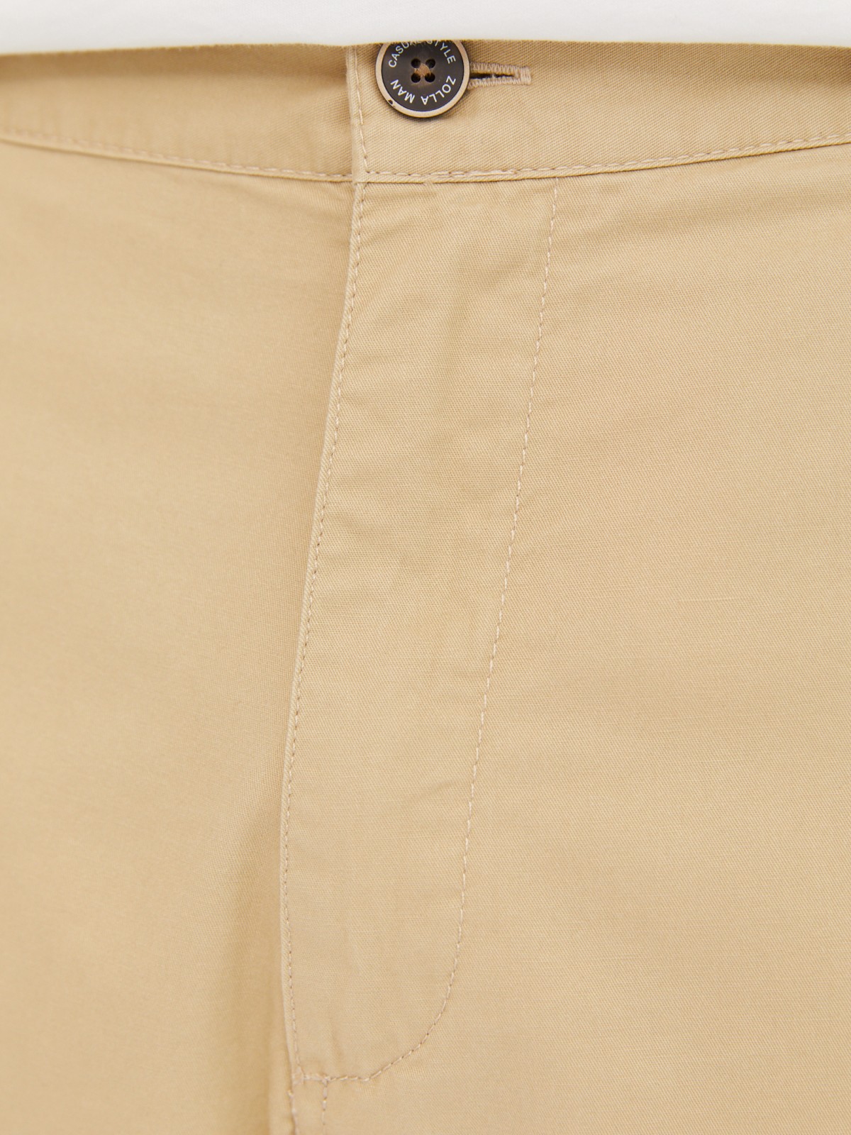 Шорты из хлопка с отворотами