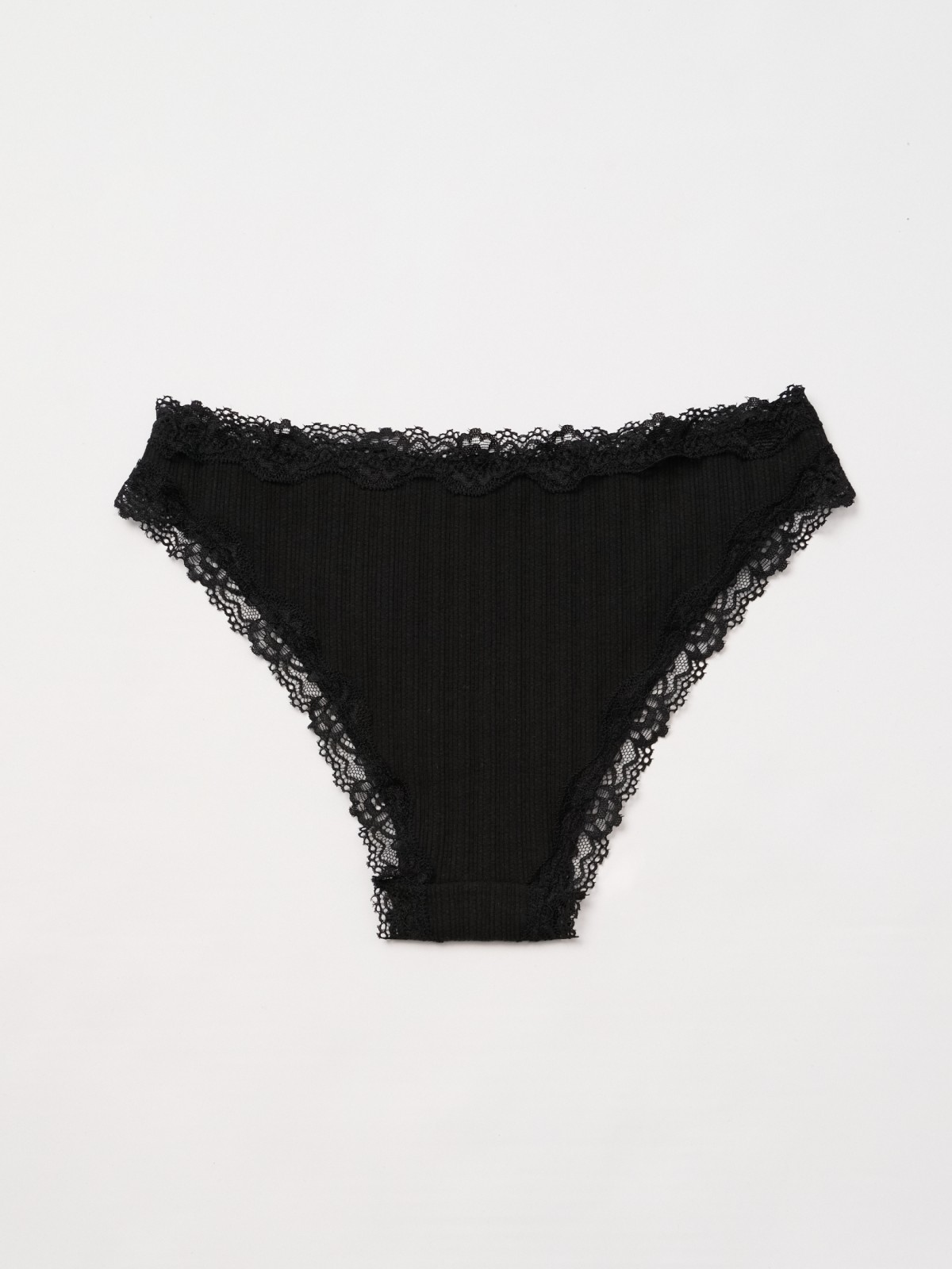 Трусы слип с кружевом