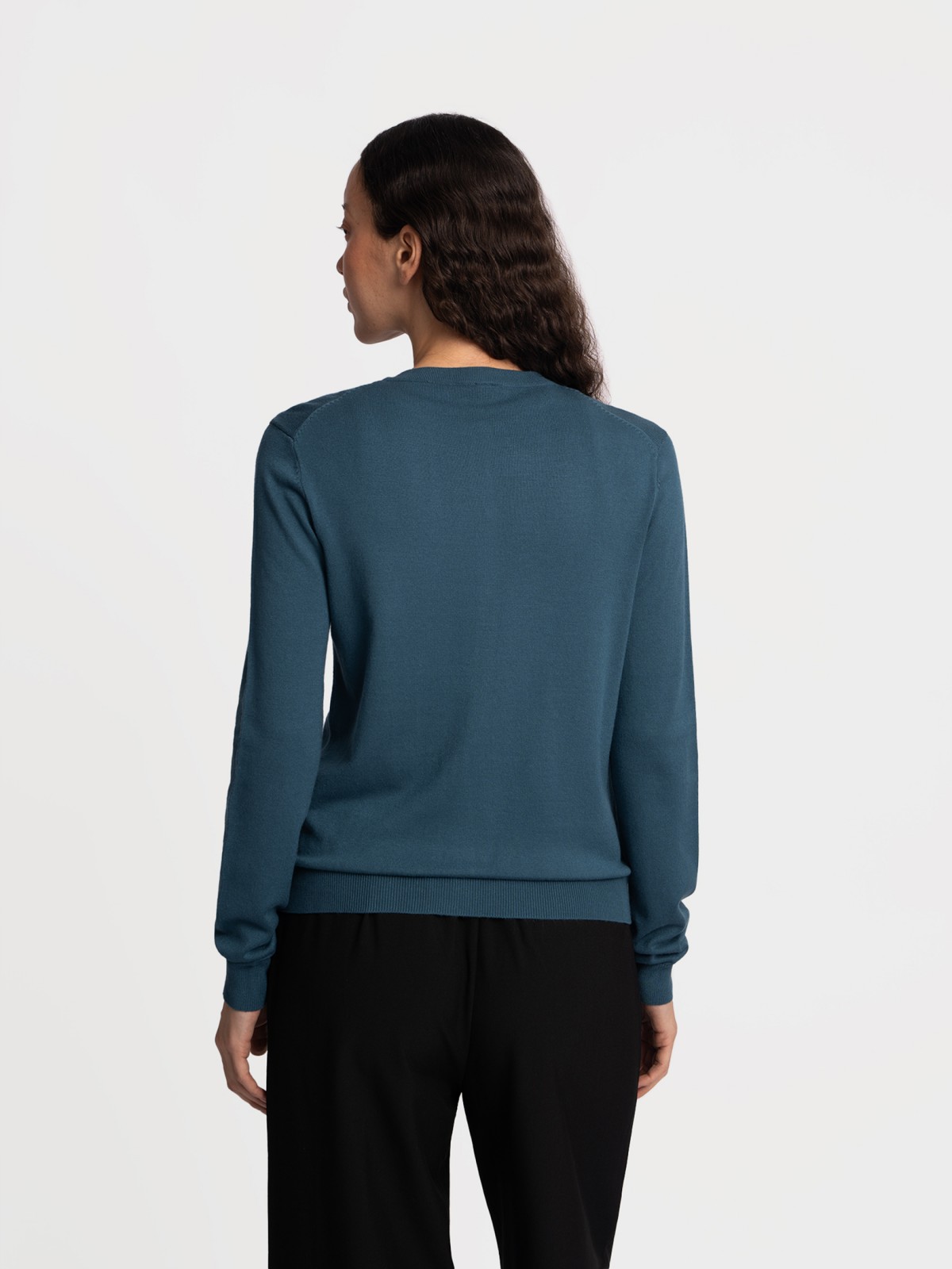 Трикотажный кардиган на пуговицах