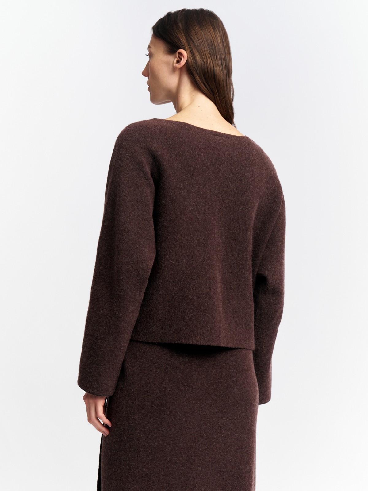 Вязаный джемпер с шерстью