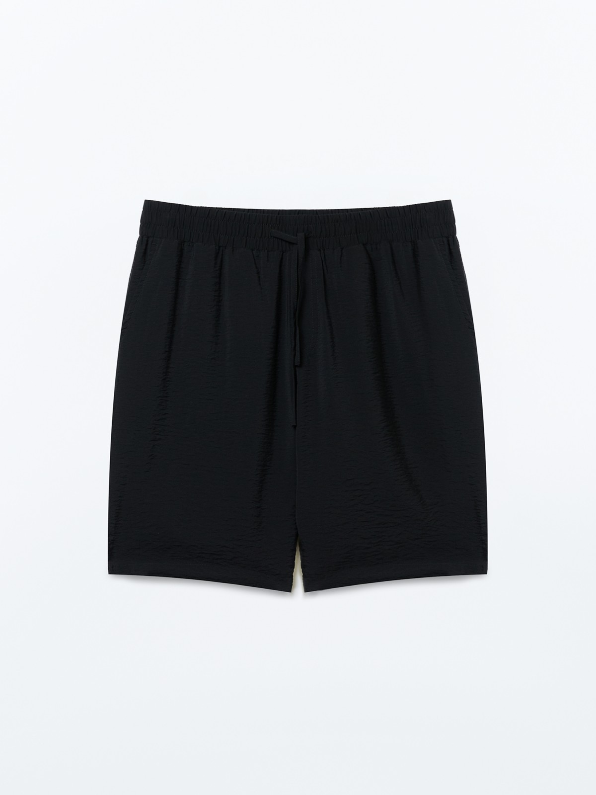 Шорты на резинке с карманами