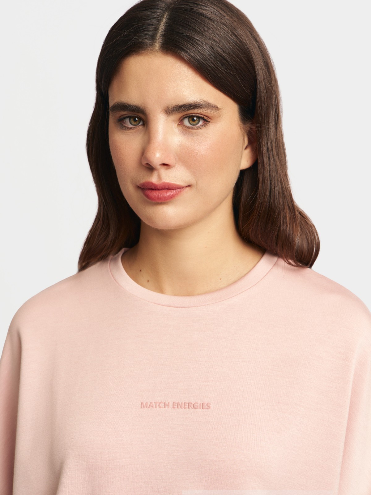 Футболка с принтом-надписью