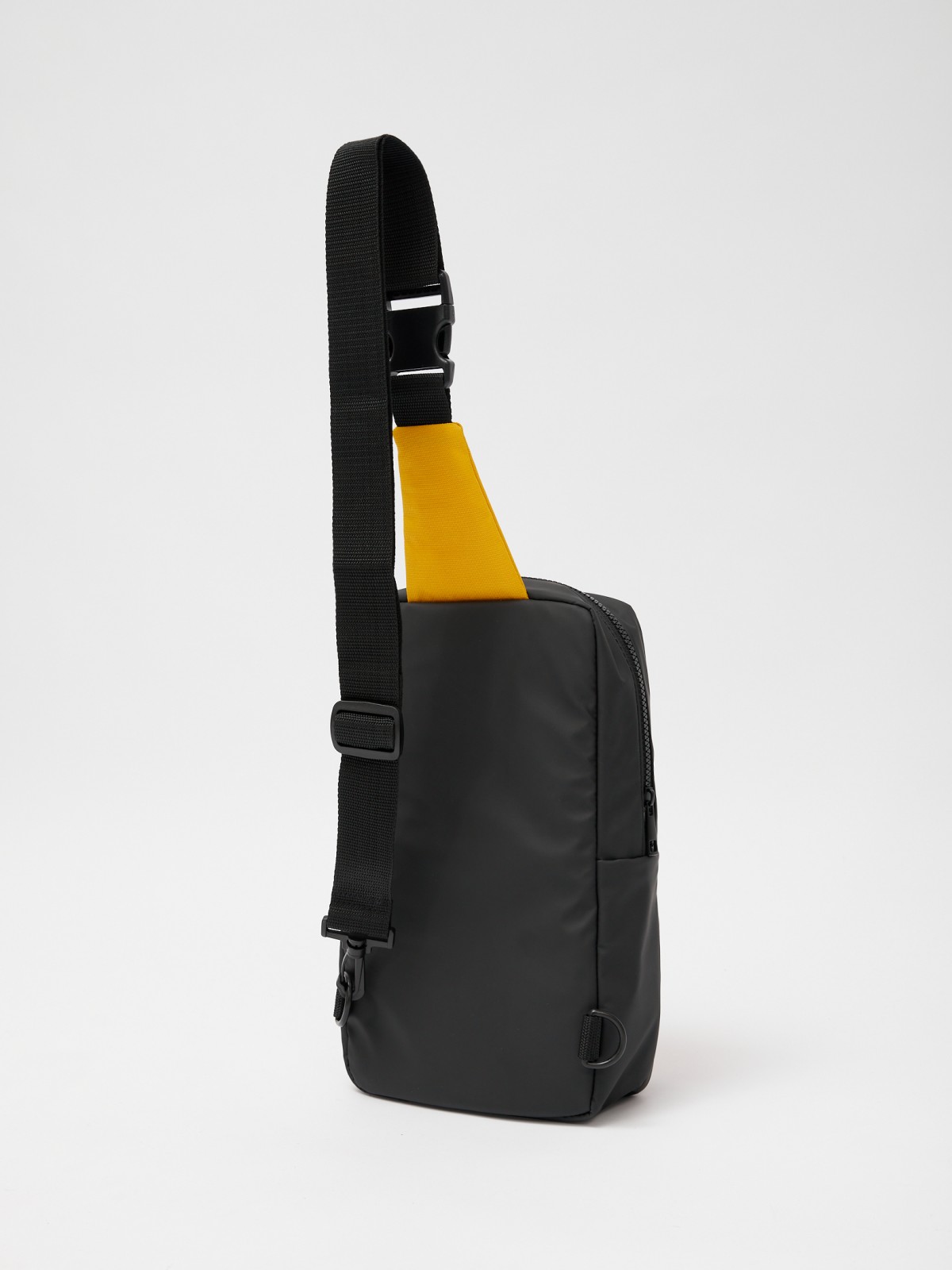 Рюкзак на одной лямке zolla 211319459095, цвет черный, размер No_size - фото 4