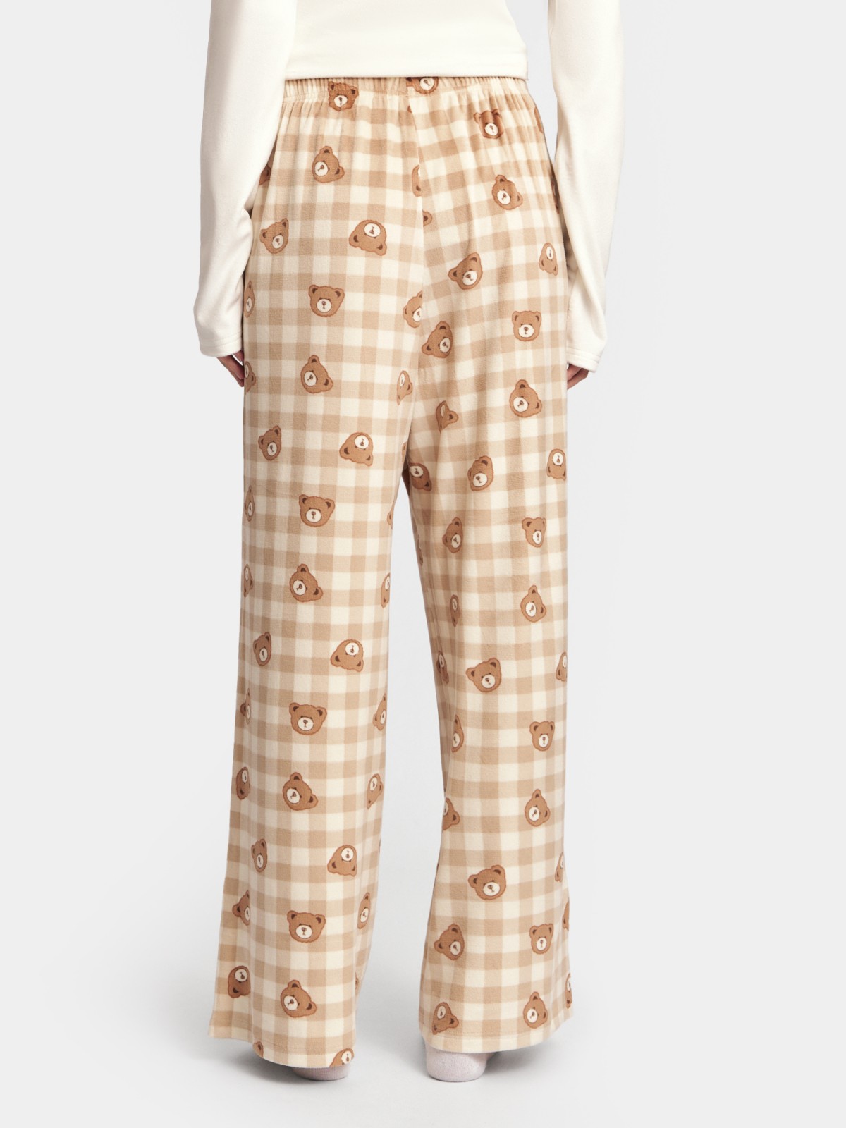 Флисовые штаны с медвежатами