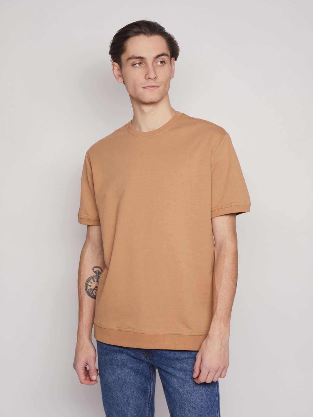 Футболка из плотного трикотажа