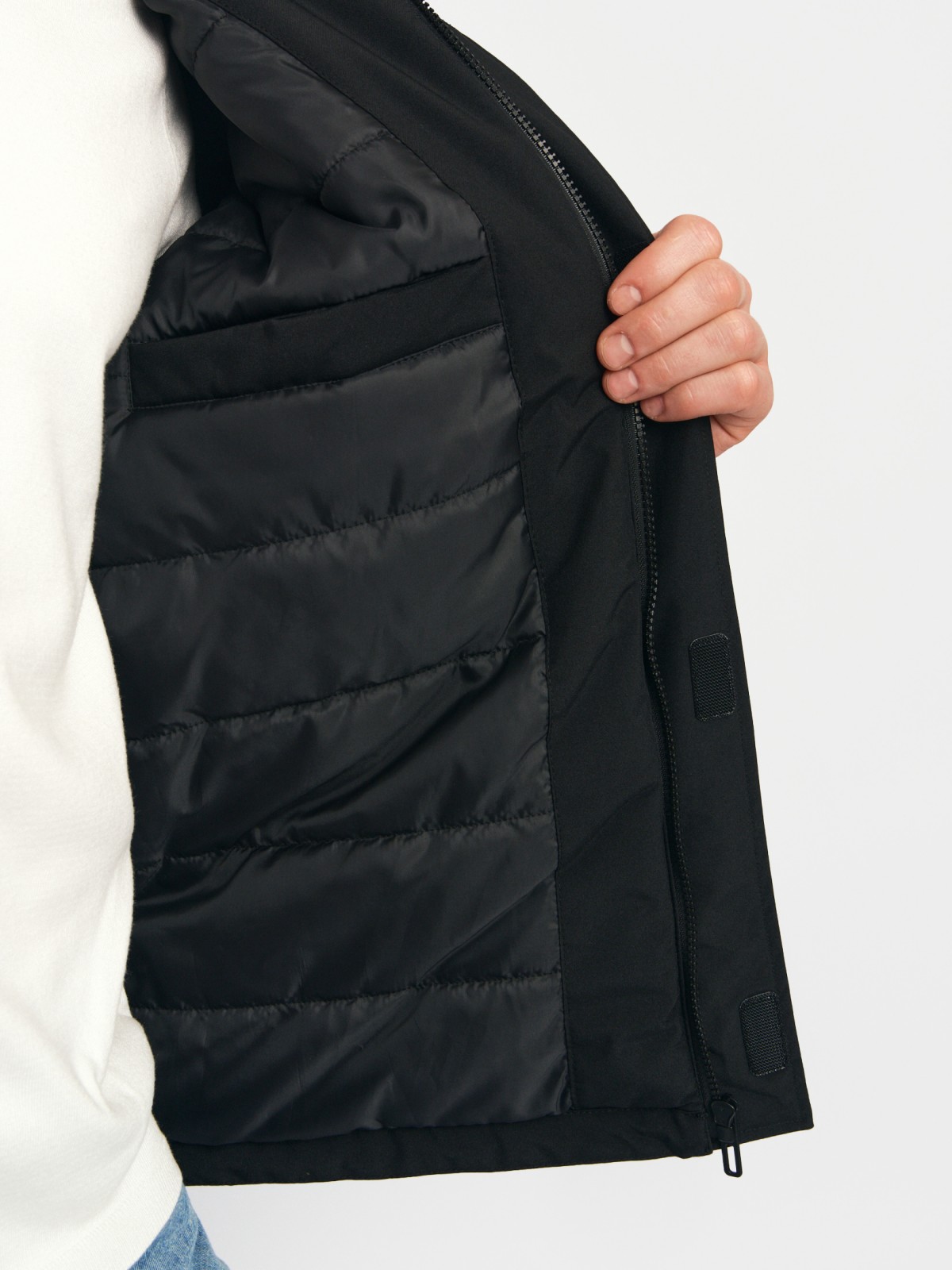 Тёплая куртка на синтепоне