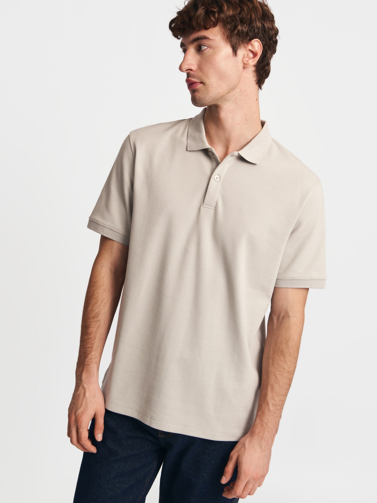 Футболка поло с коротким рукавом