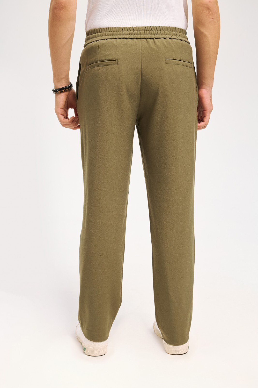 Брюки со стрелками на резинке