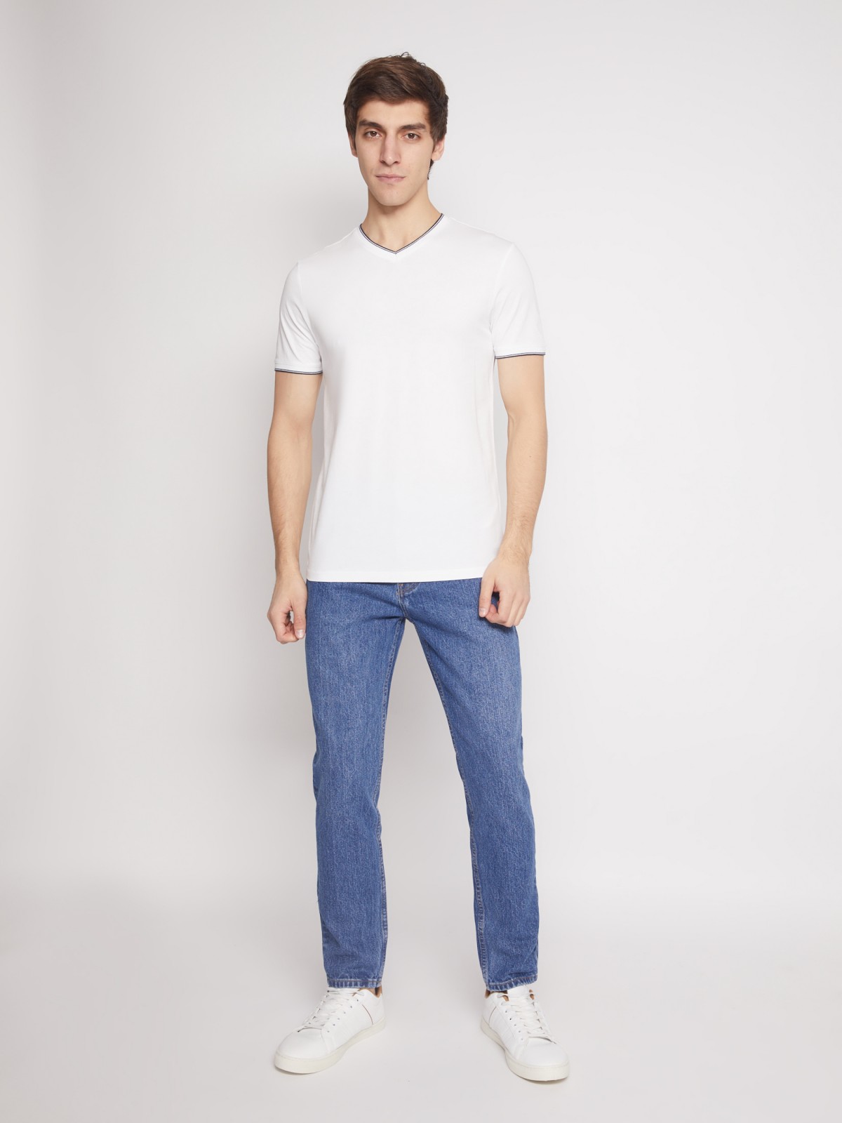 Футболка из хлопка с коротким рукавом