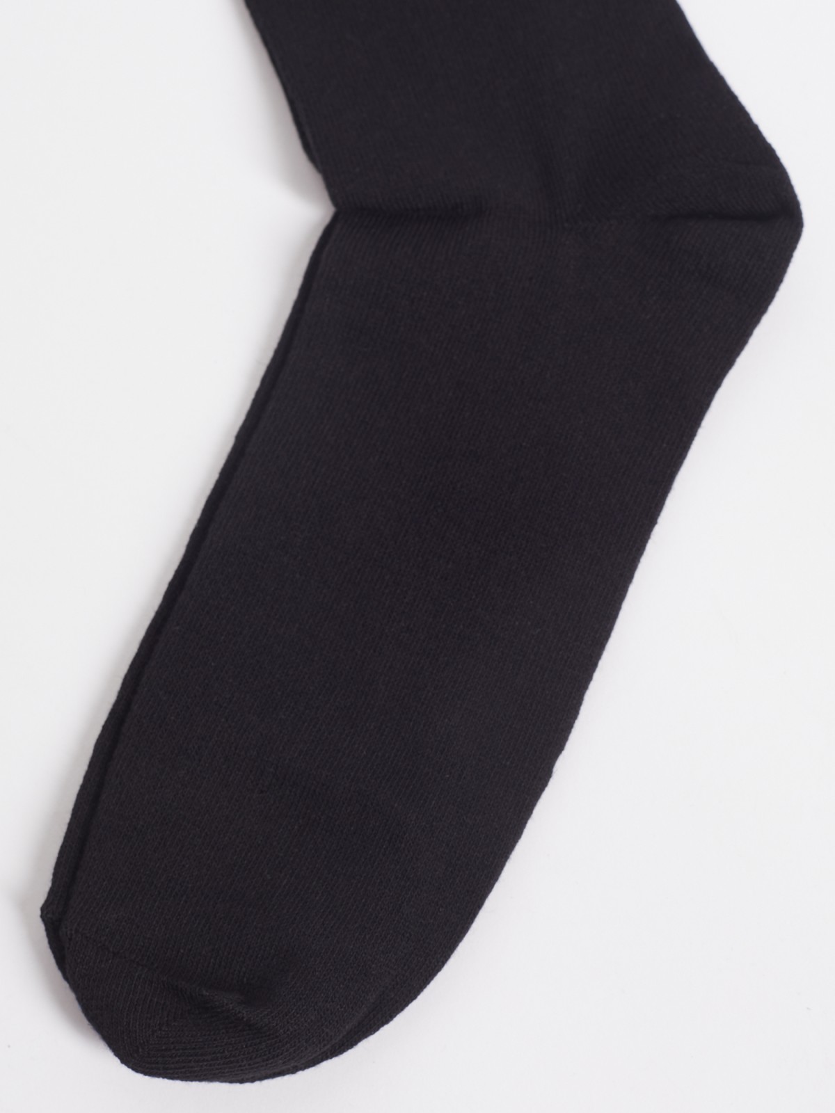 Набор высоких носков (3 пары в комплекте) zolla 01231996G025, цвет черный, размер 25-27 - фото 2