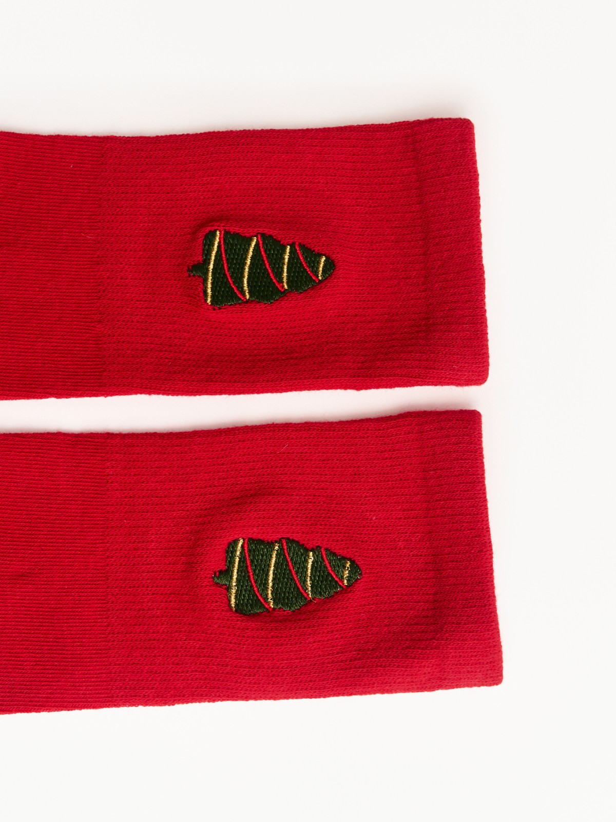 Носки с новогодним рисунком