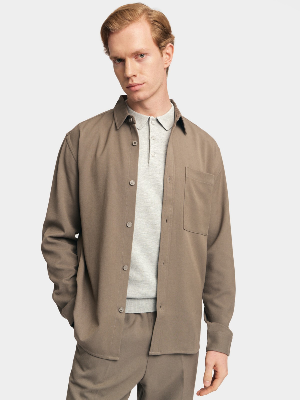 Куртка-рубашка оверсайз