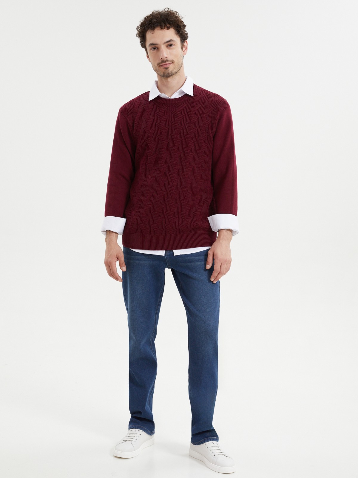 Утеплённые джинсы Regular с флисом