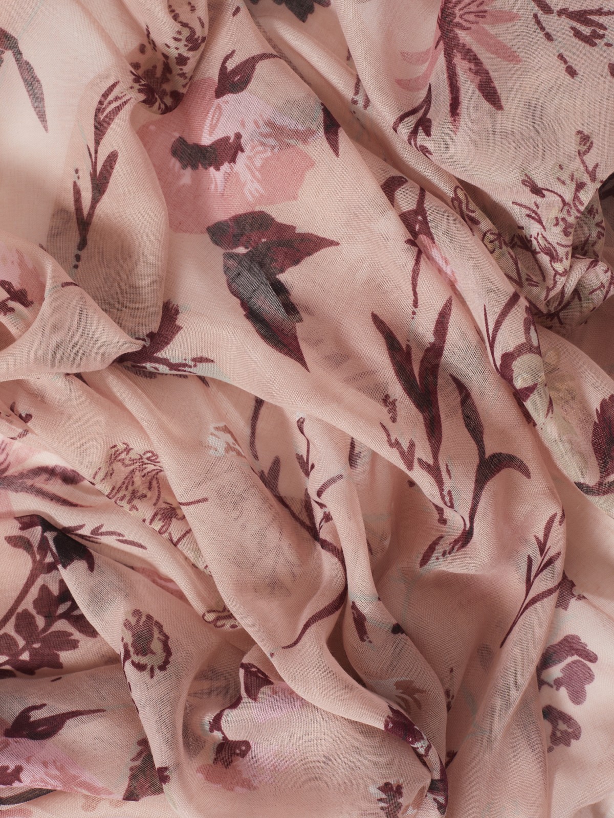 Платок (шарф) zolla 023139162145, цвет розовый, размер No_size - фото 2