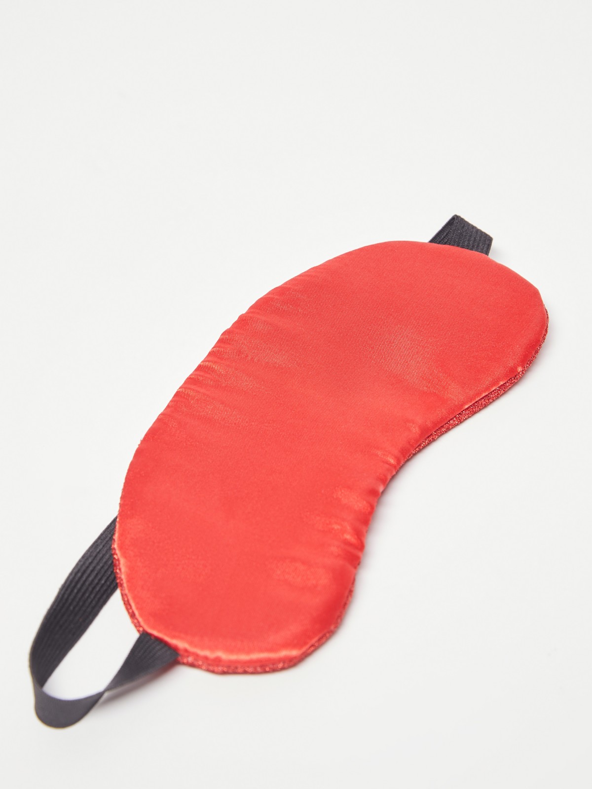 Новогодняя маска для сна zolla 021459J3G045, цвет красный, размер No_size - фото 3