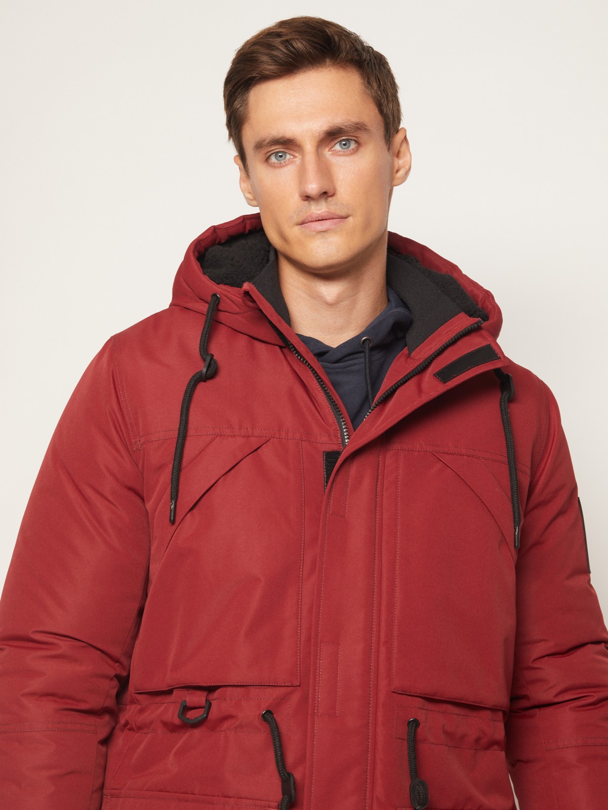 Утеплённая куртка-парка