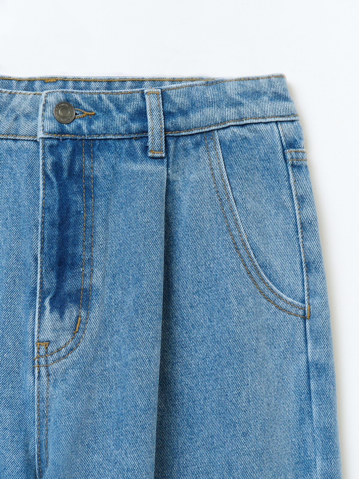 Джинсы силуэта Slouchy со средней посадкой