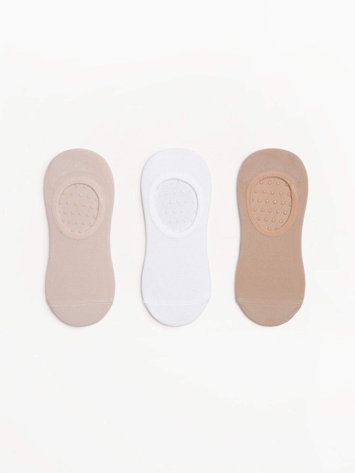 Набор носков-подследников (3 пары в комплекте)