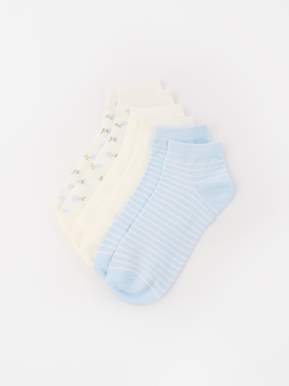 Набор укороченных носков (3 пары в комплекте)