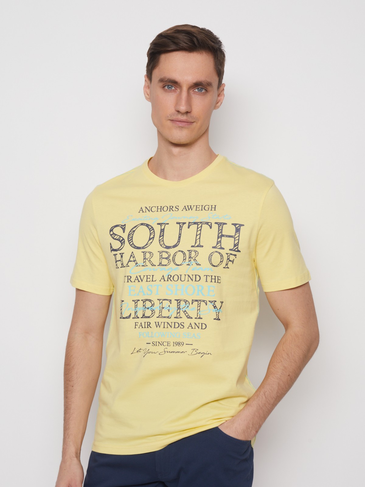 Футболка с принтом