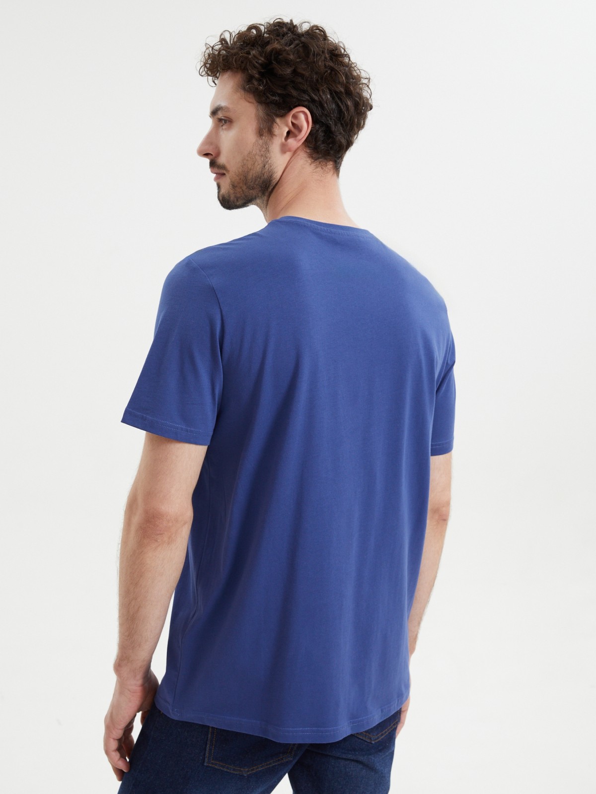 Футболка из хлопка с надписью