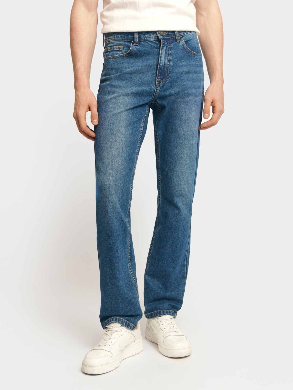 Джинсы фасона Slim из хлопка