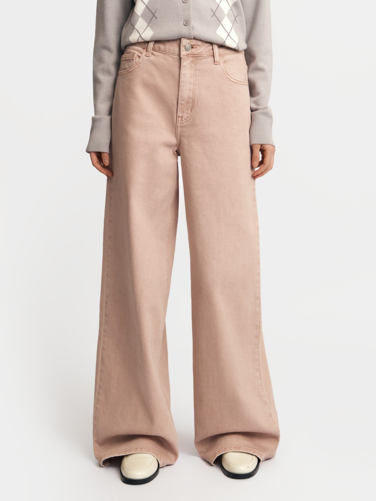 Джинсы силуэта Wide