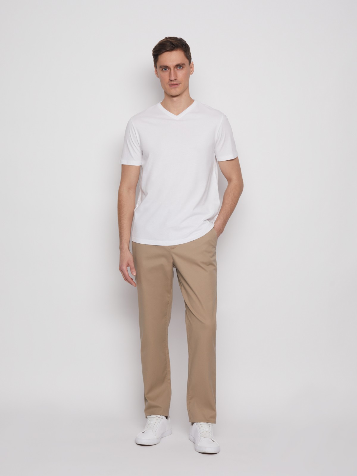 Брюки силуэта Slim
