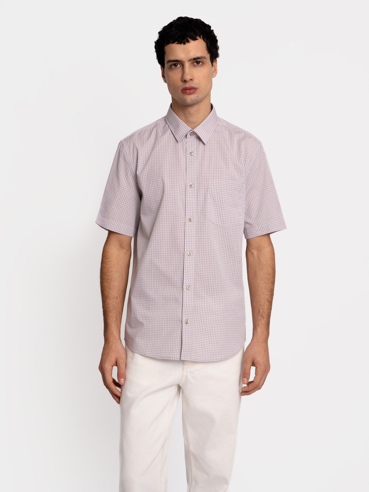 Рубашка с  короткими рукавами