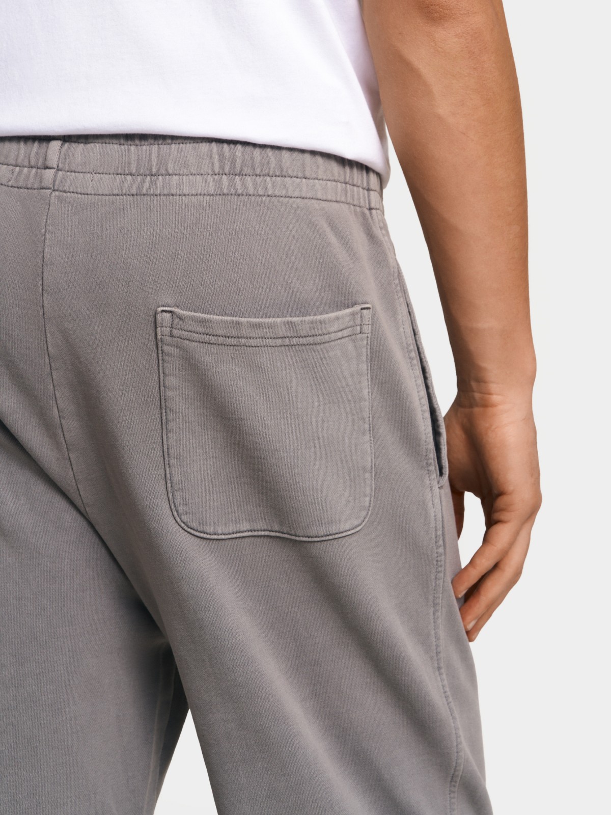 Трикотажные брюки-джоггеры из хлопка