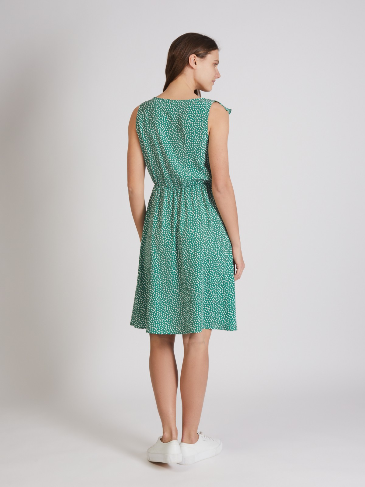 Платье zolla 22224827Y453, цвет зеленый, размер XS - фото 6