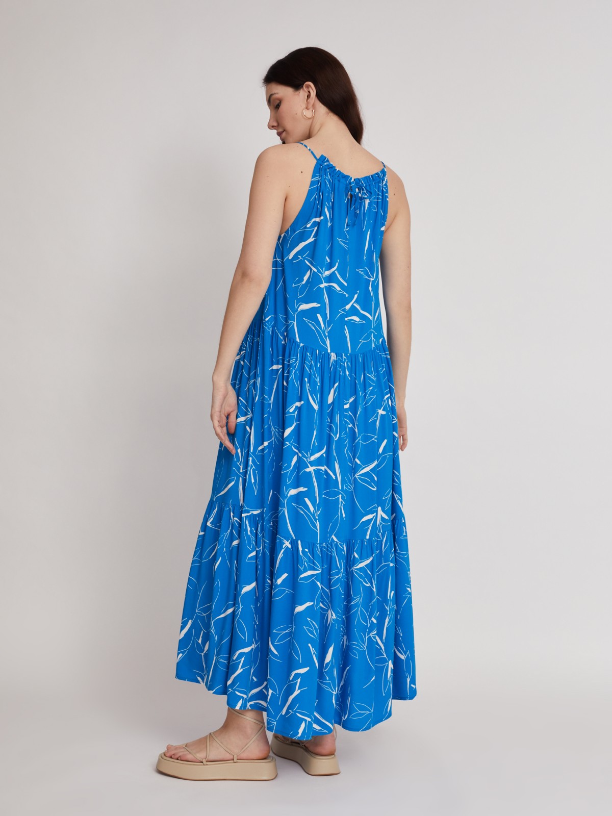 Платье zolla 22324827Y151, цвет голубой, размер XS - фото 6