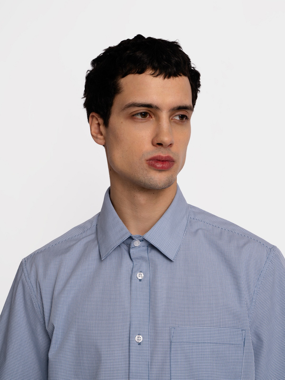 Рубашка с  короткими рукавами